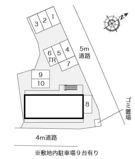 ★手数料０円★秦野市上大槻　月極駐車場（LP）